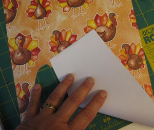 Single sided print paper